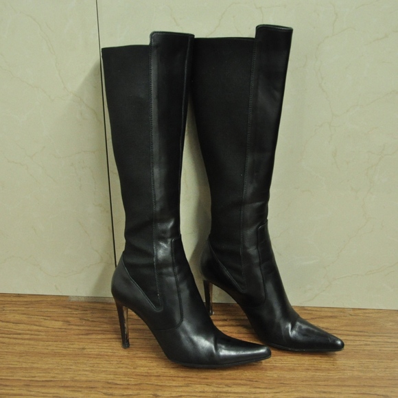 ysl tall boots